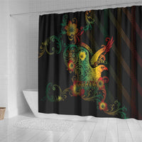 Ghana Shower Curtain Eagle Of Freedom And Justice