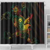 Ghana Shower Curtain Eagle Of Freedom And Justice