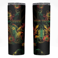Personalized Ghana Skinny Tumbler Eagle Of Freedom And Justice