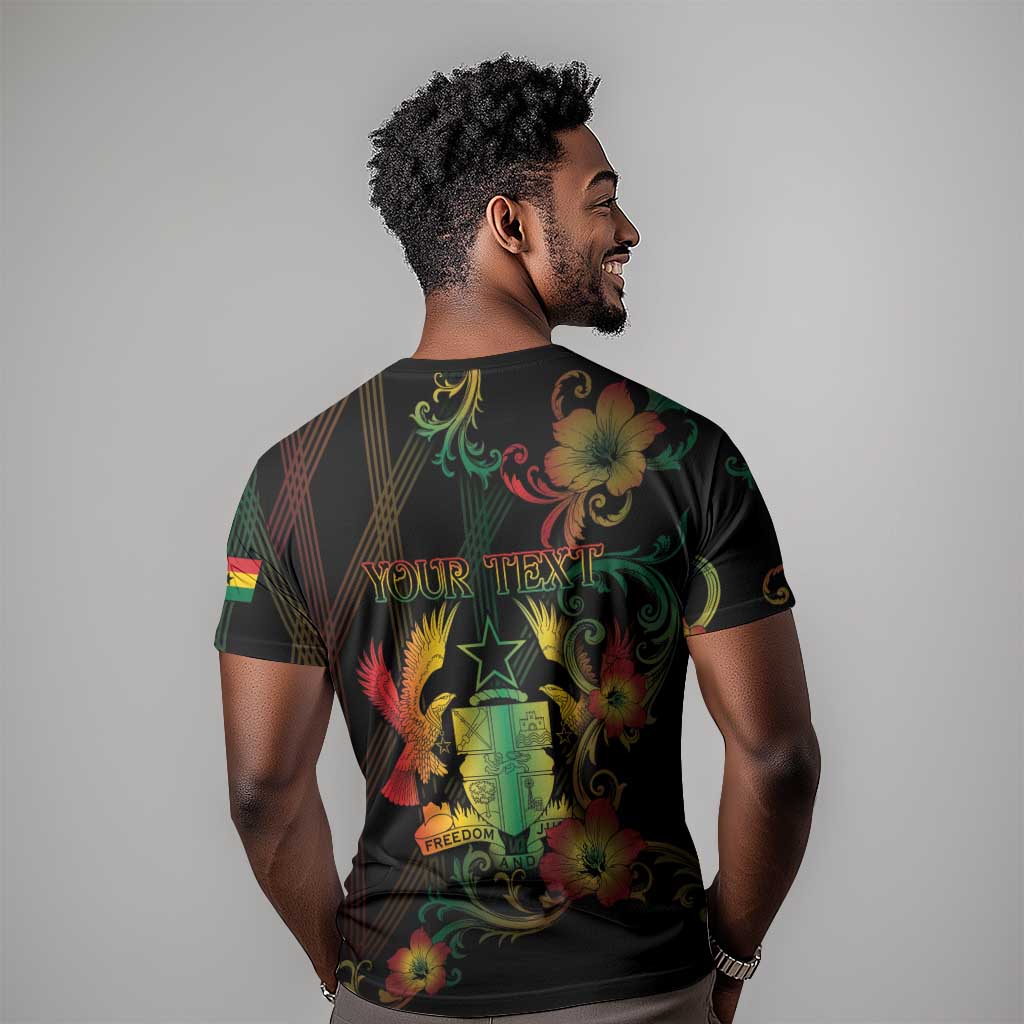 Personalized Ghana T shirt Eagle Of Freedom And Justice