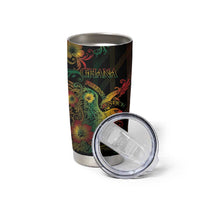 Personalized Ghana Tumbler Cup Eagle Of Freedom And Justice