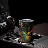 Personalized Ghana Tumbler Cup Eagle Of Freedom And Justice