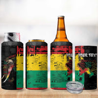 Personalized Guinea 4 in 1 Can Cooler Tumbler Elephant Soul African