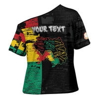 Personalized Guinea Cross Shoulder Shirt Elephant Soul African