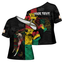 Personalized Guinea Cross Shoulder Shirt Elephant Soul African