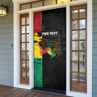 Personalized Guinea Door Cover Elephant Soul African