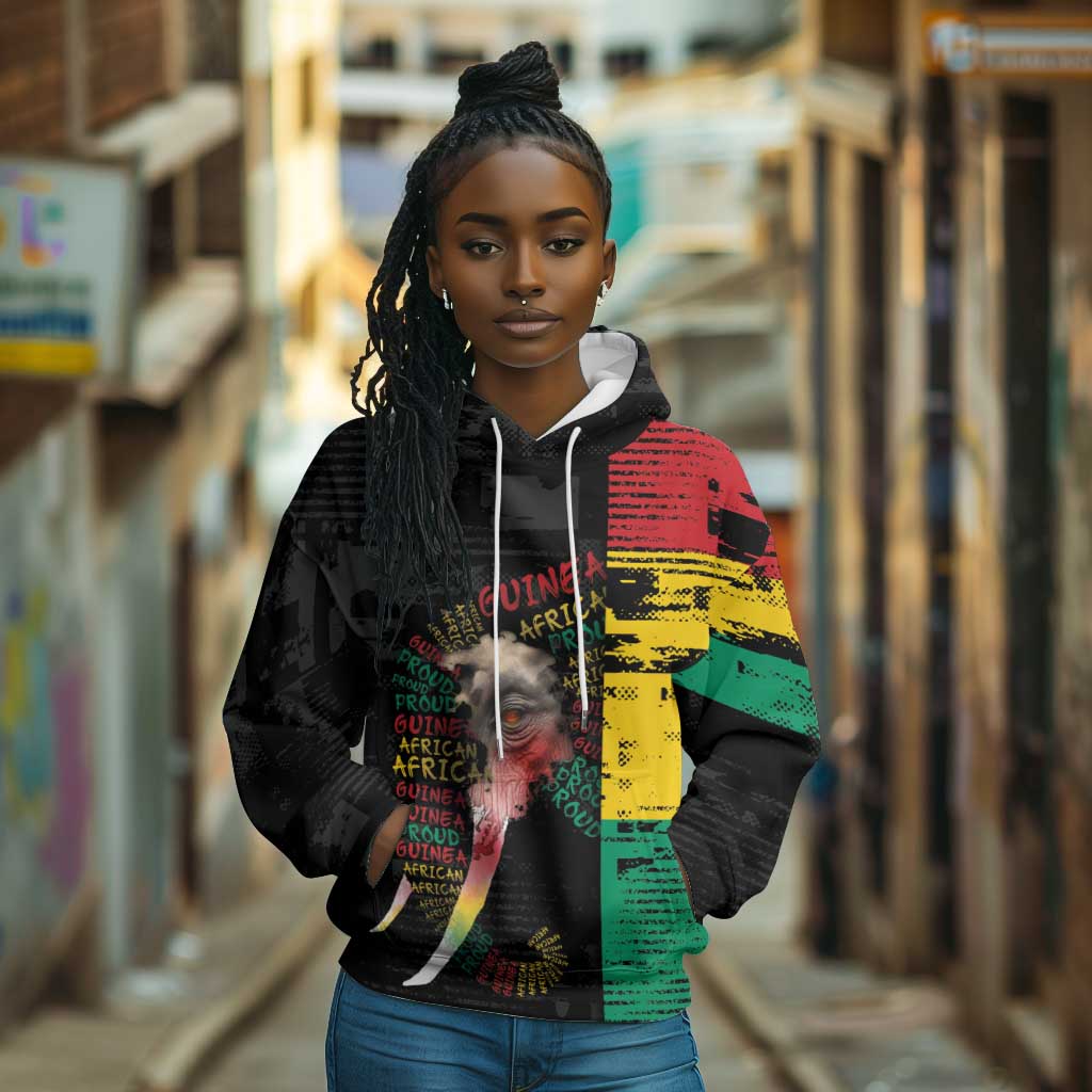 Personalized Guinea Hoodie Elephant Soul African