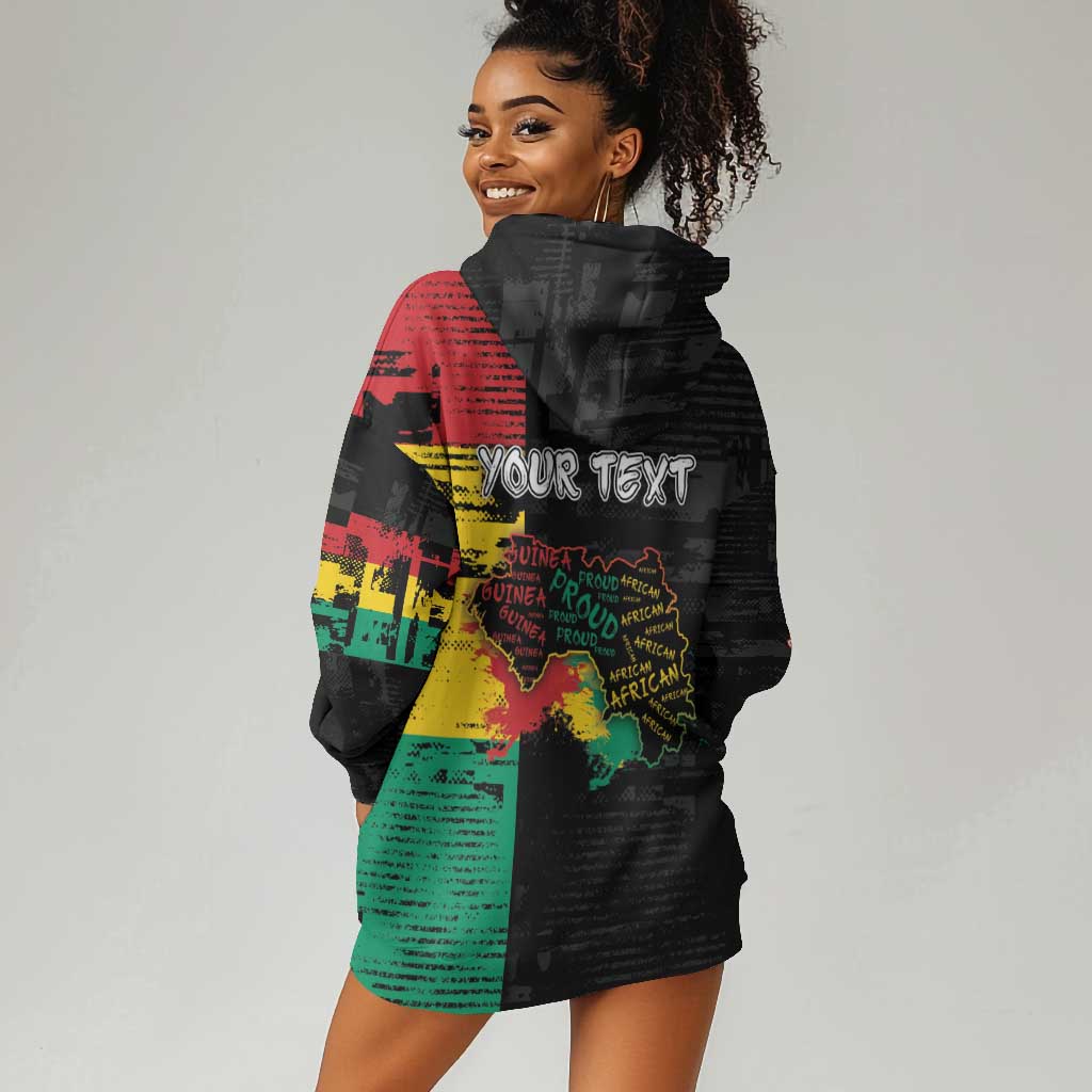 Personalized Guinea Hoodie Dress Elephant Soul African