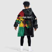 Personalized Guinea Kid Wearable Blanket Hoodie Elephant Soul African