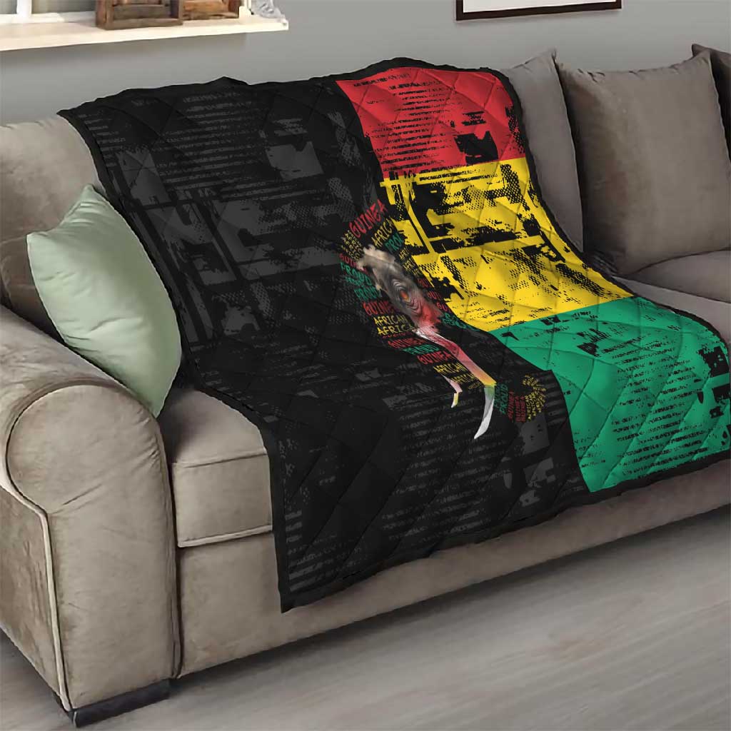 Guinea Quilt Elephant Soul African