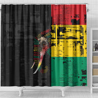 Guinea Shower Curtain Elephant Soul African