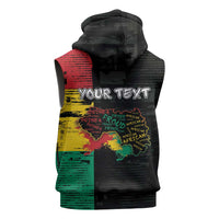 Personalized Guinea Sleeveless Hoodie Elephant Soul African