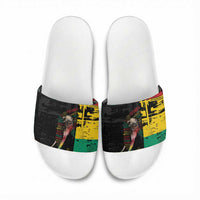 Guinea Slide Sandals Elephant Soul African