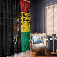 Guinea Window Curtain Elephant Soul African