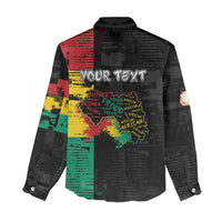 Personalized Guinea Women Casual Shirt Elephant Soul African