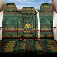 Mali Back Car Seat Cover Golden Sun And Mosque Patterns Retro Style
