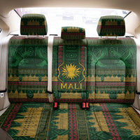 Mali Back Car Seat Cover Golden Sun And Mosque Patterns Retro Style