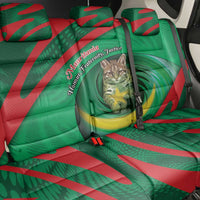 Mauritania Back Car Seat Cover African Wildcat From Richat Structure