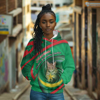Personalized Mauritania Hoodie African Wildcat From Richat Structure