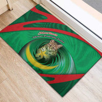 Mauritania Rubber Doormat African Wildcat From Richat Structure