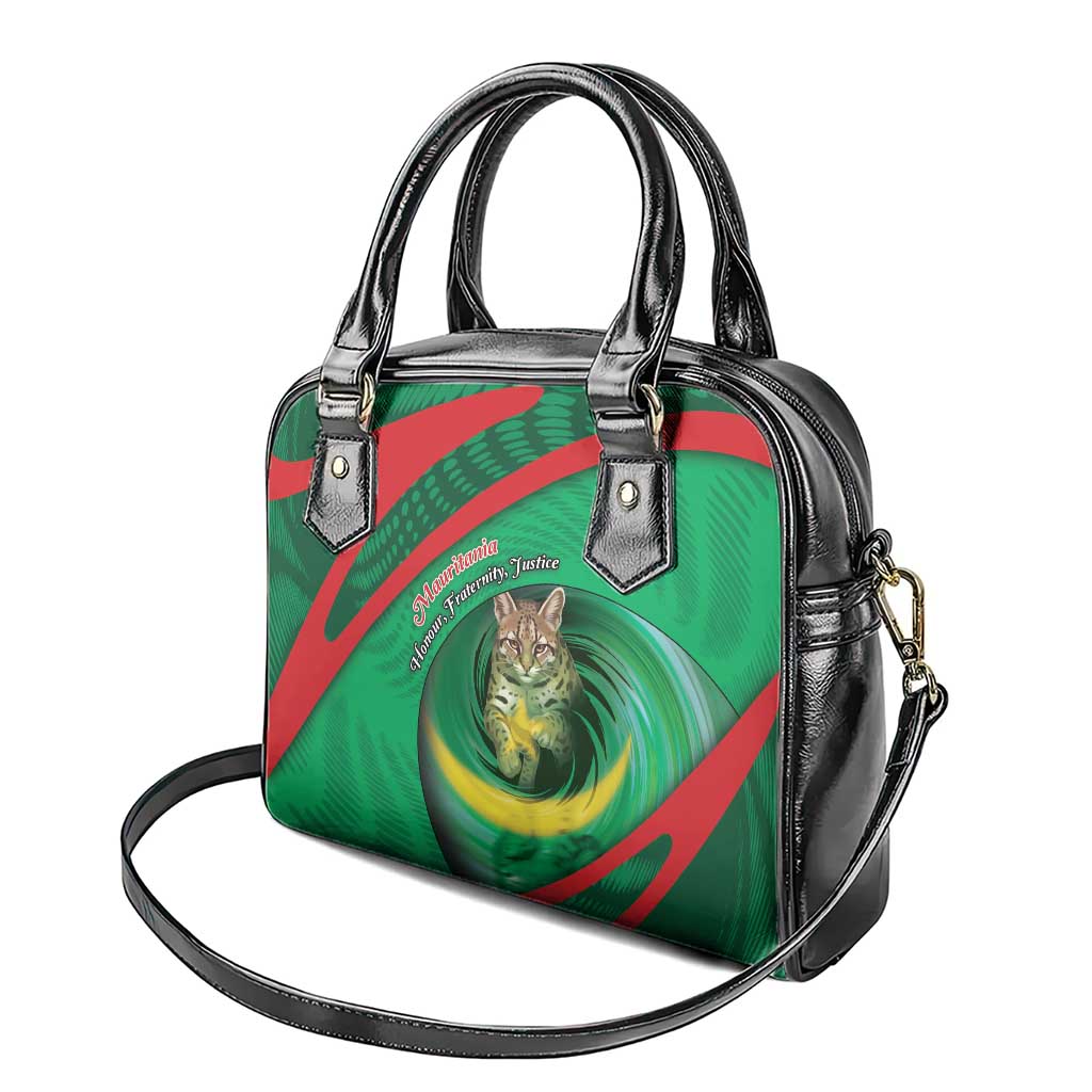 Mauritania Shoulder Handbag African Wildcat From Richat Structure
