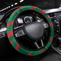 Mauritania Steering Wheel Cover African Wildcat From Richat Structure