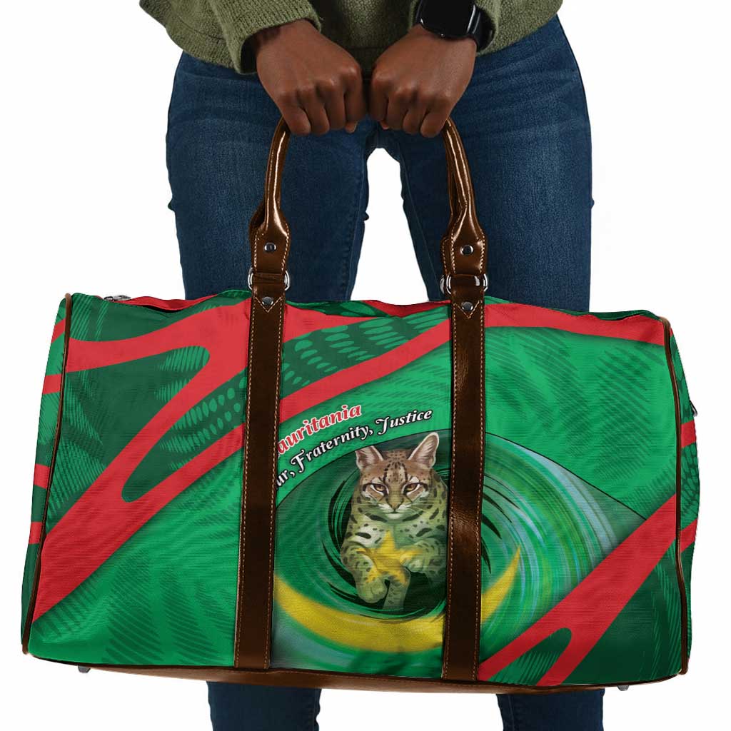 Mauritania Travel Bag African Wildcat From Richat Structure