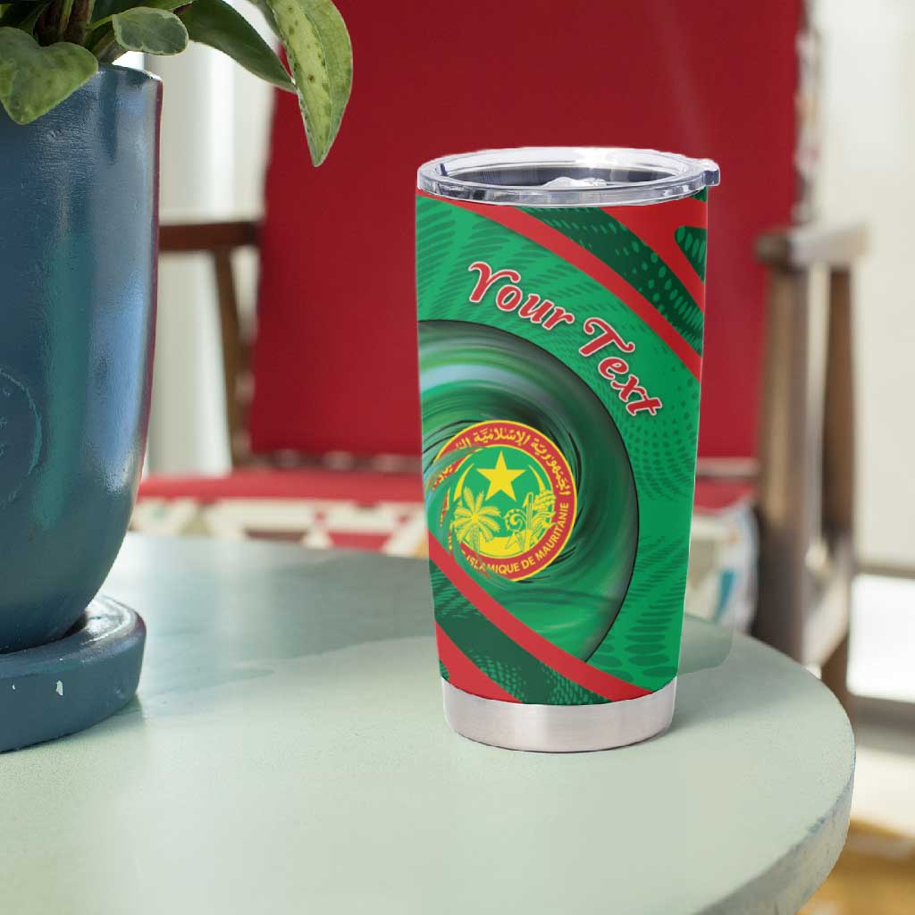 Personalized Mauritania Tumbler Cup African Wildcat From Richat Structure