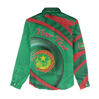 Personalized Mauritania Women Casual Shirt African Wildcat From Richat Structure