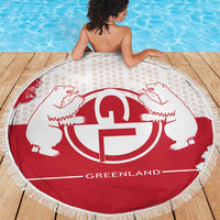 Greenland Beach Blanket Coat Of Arms Unique Style