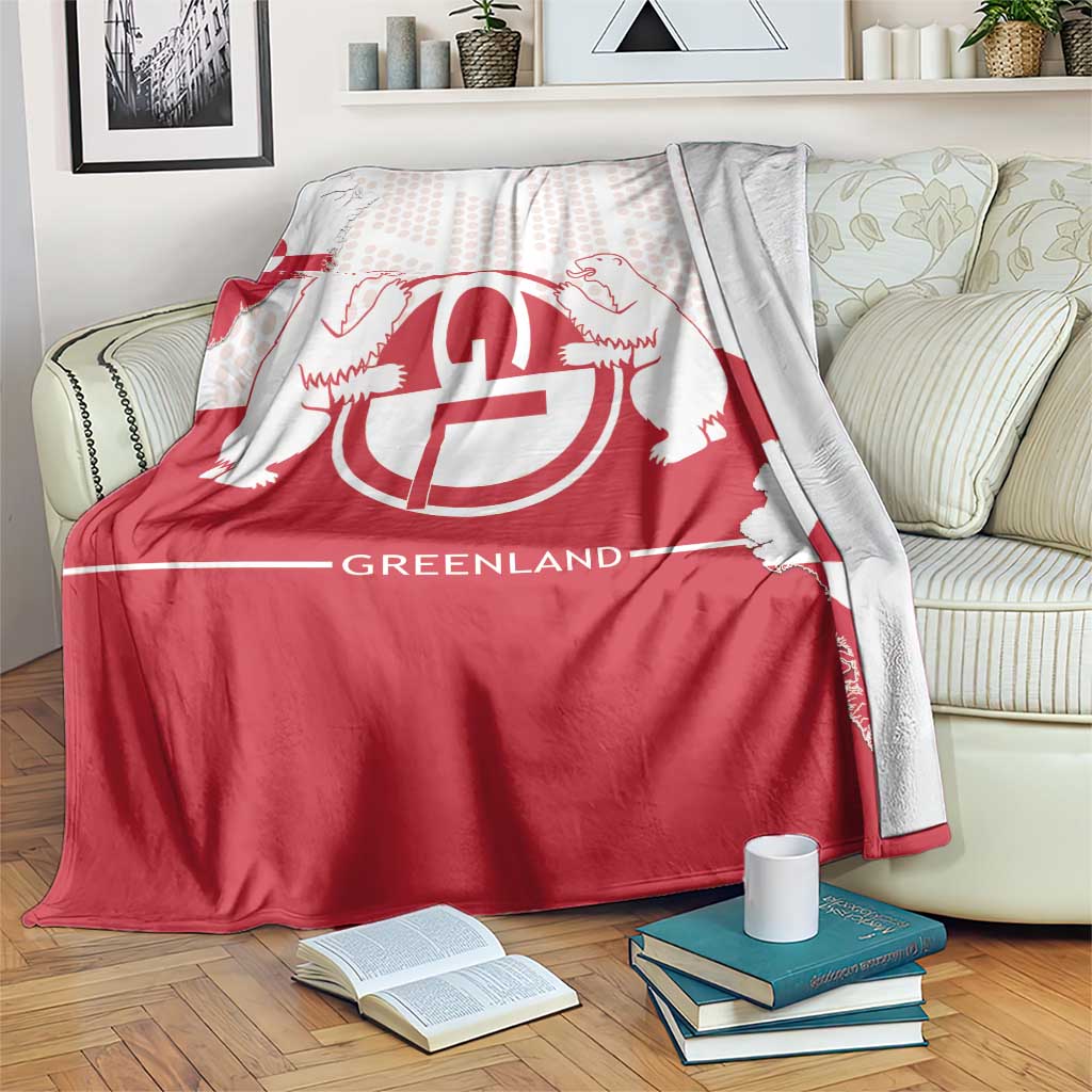 Greenland Blanket Coat Of Arms Unique Style