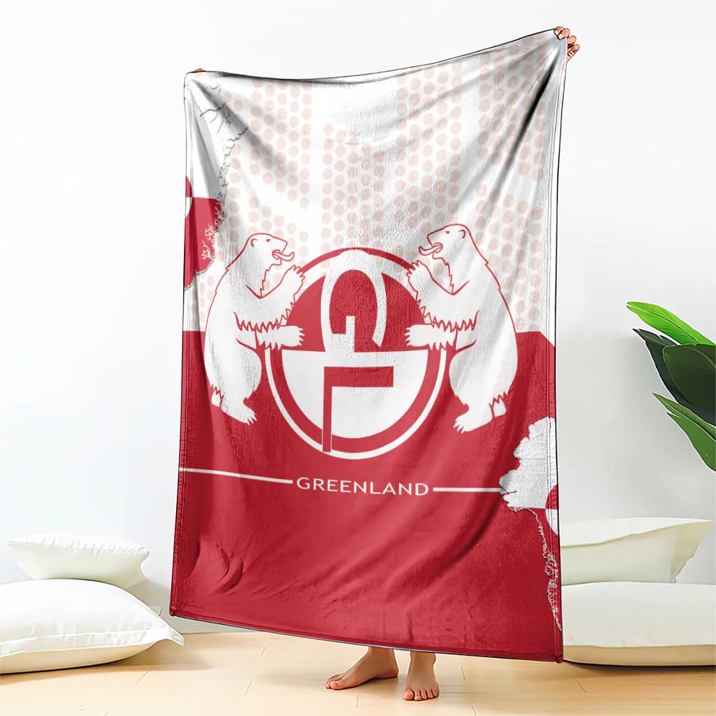 Greenland Blanket Coat Of Arms Unique Style