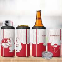 Greenland 4 in 1 Can Cooler Tumbler Coat Of Arms Unique Style