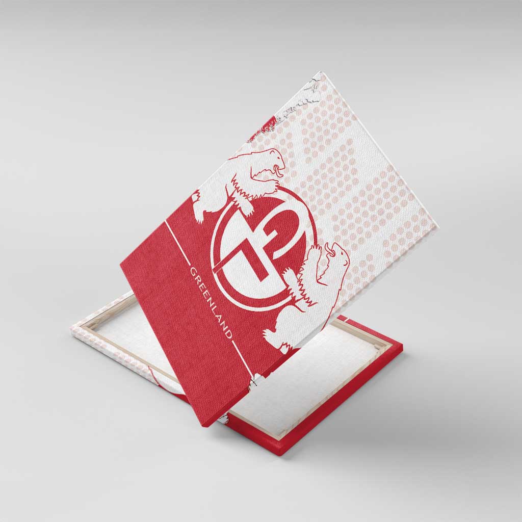 Greenland Canvas Wall Art Coat Of Arms Unique Style