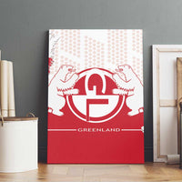 Greenland Canvas Wall Art Coat Of Arms Unique Style