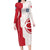 Greenland Family Matching Long Sleeve Bodycon Dress and Hawaiian Shirt Coat Of Arms Unique Style