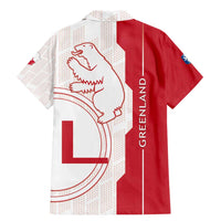 Greenland Family Matching Mermaid Dress and Hawaiian Shirt Coat Of Arms Unique Style