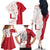 Greenland Family Matching Off The Shoulder Long Sleeve Dress and Hawaiian Shirt Coat Of Arms Unique Style