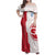 Greenland Family Matching Off Shoulder Maxi Dress and Hawaiian Shirt Coat Of Arms Unique Style