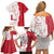 Greenland Family Matching Off Shoulder Short Dress and Hawaiian Shirt Coat Of Arms Unique Style