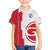 Greenland Family Matching Off Shoulder Short Dress and Hawaiian Shirt Coat Of Arms Unique Style