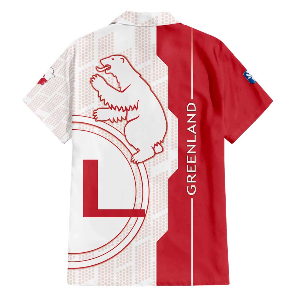 Greenland Family Matching Short Sleeve Bodycon Dress and Hawaiian Shirt Coat Of Arms Unique Style