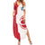 Greenland Family Matching Summer Maxi Dress and Hawaiian Shirt Coat Of Arms Unique Style