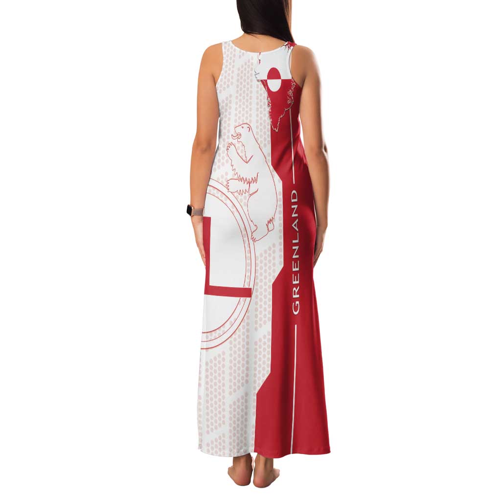 Greenland Family Matching Tank Maxi Dress and Hawaiian Shirt Coat Of Arms Unique Style