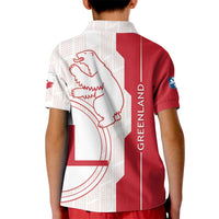 Greenland Kid Polo Shirt Coat Of Arms Unique Style
