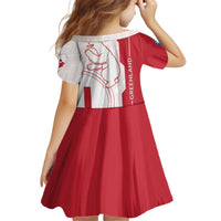 Greenland Kid Short Sleeve Dress Coat Of Arms Unique Style