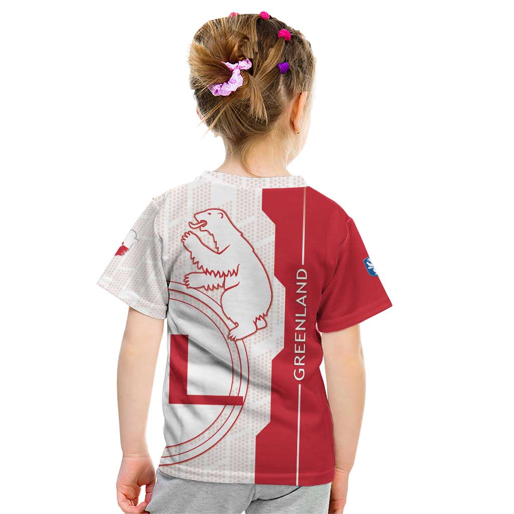 Greenland Kid T Shirt Coat Of Arms Unique Style