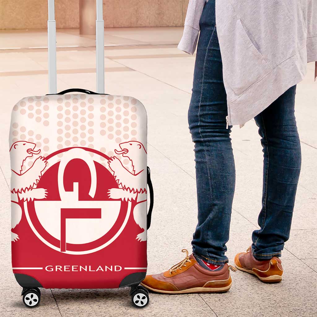 Greenland Luggage Cover Coat Of Arms Unique Style
