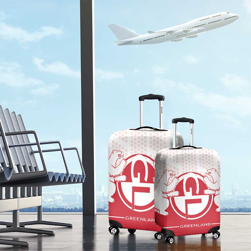 Greenland Luggage Cover Coat Of Arms Unique Style