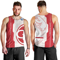 Greenland Men Tank Top Coat Of Arms Unique Style